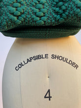 Load image into Gallery viewer, 1940s Purse Green Ribbon Shoulder Mini Clutch