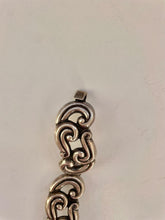 Load image into Gallery viewer, Vintage Taxco Bracelet Modernist Sterling Silver Links