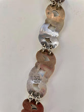 Load image into Gallery viewer, Vintage Taxco Bracelet Modernist Sterling Silver Links