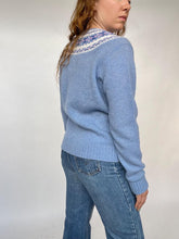 Load image into Gallery viewer, 1980s Wool Knit Pullover Sweater L.L. Bean Fair Isle M