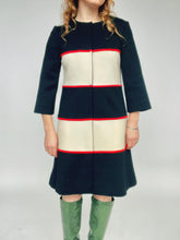 Load image into Gallery viewer, 1960s Lilli Ann Coat Dress Wool Knit Set S
