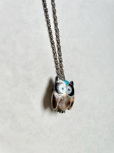 Load image into Gallery viewer, Vintage Zuni Sterling Silver Owl Brooch/Pendant Combo Signed Esalio