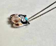 Load image into Gallery viewer, Vintage Zuni Sterling Silver Owl Brooch/Pendant Combo Signed Esalio