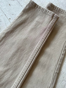 1990s Levi's 550 Jeans Sand Beige Denim High Waist 29" x 31"