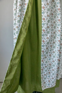 1970s Ensemble Blouse Skirt Set L
