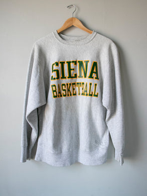 1980s Sweatshirt Champion Reverse Weave Siena College L