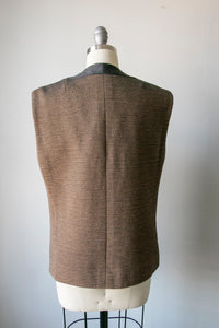 1960s Wool Knit Vest Top M