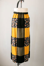 Load image into Gallery viewer, 1970s Maxi Skirt Patchwork Corduroy S