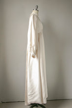 Load image into Gallery viewer, 1960s Maxi Dress Emma Domb Wedding Gown Cream S