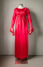 Load image into Gallery viewer, 1960s Dress Angel Sleeve Gown S/M