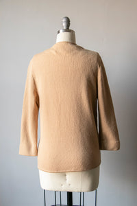 1960s Sweater Wool Mohair Knit Cardigan S