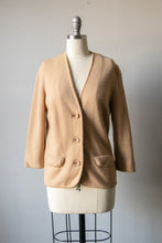 Load image into Gallery viewer, 1960s Sweater Wool Mohair Knit Cardigan S
