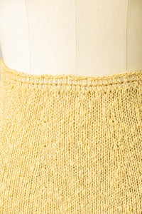 1950s Ensemble Crochet Cotton Knit Set XS
