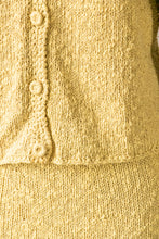 Load image into Gallery viewer, 1950s Ensemble Crochet Cotton Knit Set XS