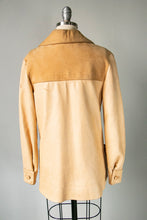 Load image into Gallery viewer, 1960s Jacket Suede Buckskin XS