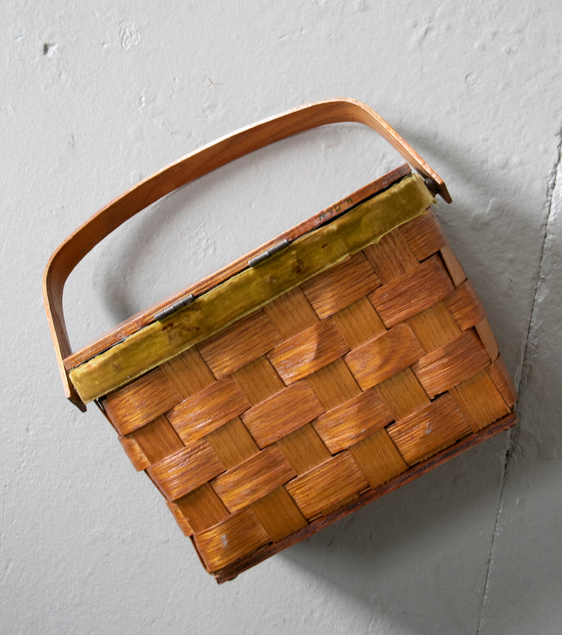 Nordstrom Vintage straw basket purse