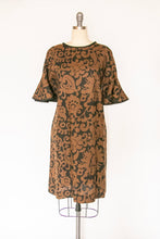 Load image into Gallery viewer, 1960s Dress Printed Shift Mod S