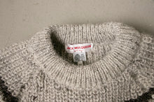 Load image into Gallery viewer, 1970s Sweater Striped Wool Knit Pullover S