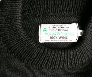1970s Wool Sweater Hand Knit L
