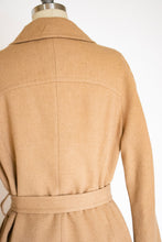Load image into Gallery viewer, 1970s Pea Coat Camel Hair Wool M