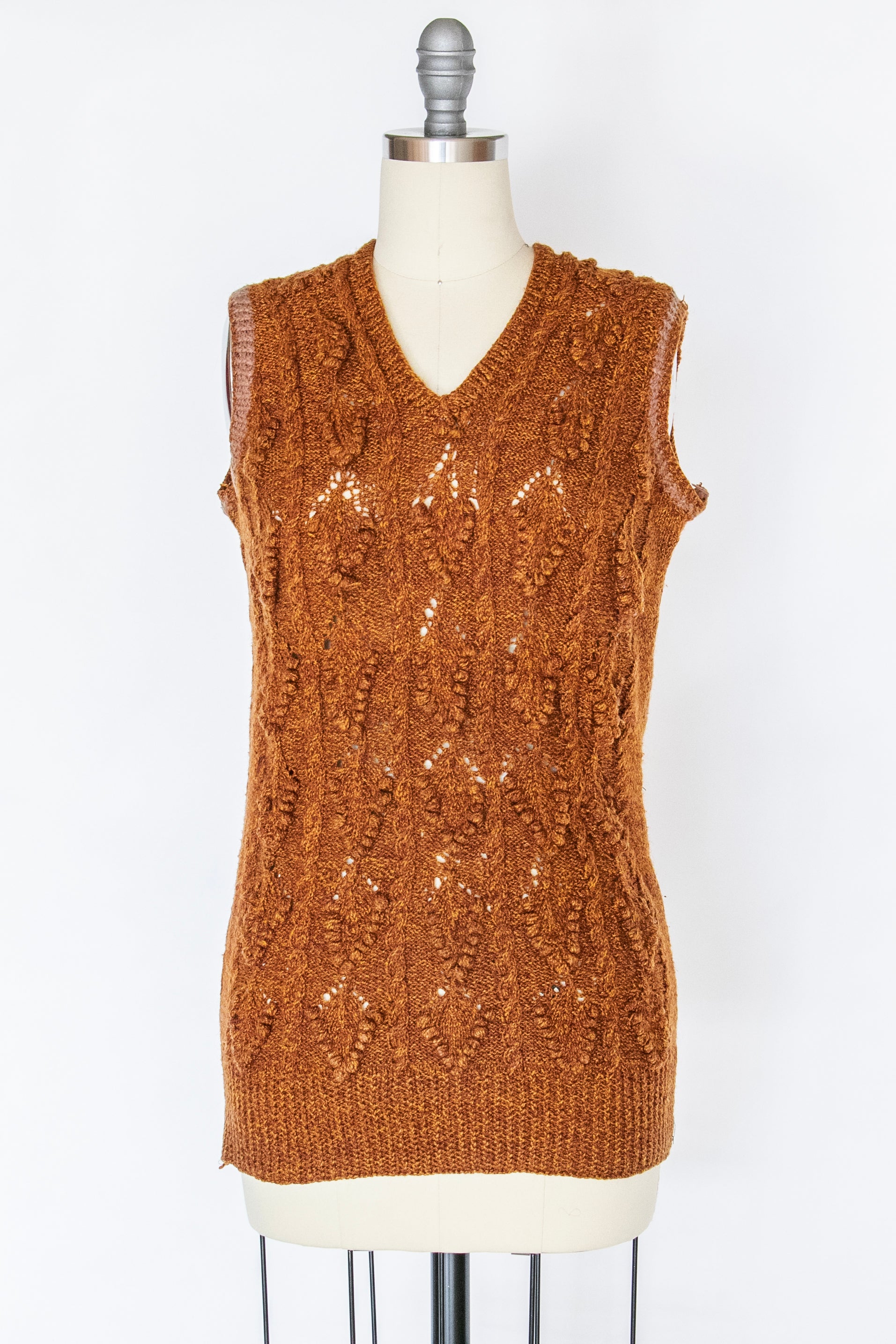 1930s Sweater Vest Wool Knit S – Deja Vintage Boutique