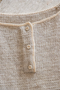 1960s Wool Knit Tank Top Designed by JAX S