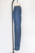 Load image into Gallery viewer, 1970s Jeans Bell Bottoms Cotton Denim 24&quot; x 34&quot;