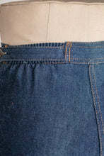 Load image into Gallery viewer, 1970s Jeans Bell Bottoms Cotton Denim 24&quot; x 34&quot;