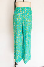 Load image into Gallery viewer, 1970s Lounge Pants Printed Wide Leg S
