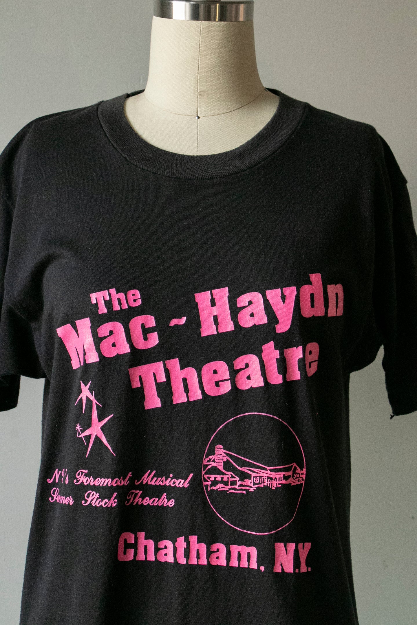 1980s T-Shirt NY Mac-Hayden Theater Tee M