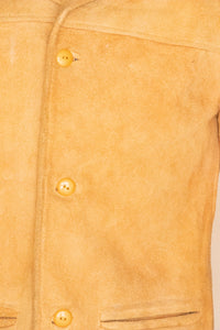 1970s Men's Coat Suede Jacket M