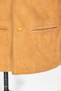 1970s Men's Coat Suede Jacket M
