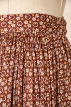 Load image into Gallery viewer, Antique Skirt 1920s Cotton Calico Petticoat M