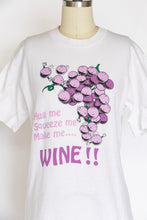 Load image into Gallery viewer, 1990s Tee T-shirt Novelty Wine M