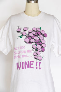 1990s Tee T-shirt Novelty Wine M