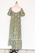 Load image into Gallery viewer, 1970s Maxi Tent Dress Floral Hawaiian M