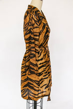 Load image into Gallery viewer, 1970s Robe Animal Print Lingerie S