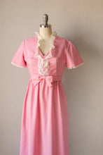 Load image into Gallery viewer, 1970s Maxi Dress Pink Lorrie Deb S