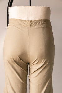 1970s Bell Bottoms Cotton Pants S