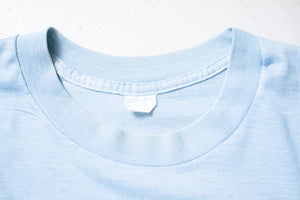 1970s T-Shirt Bowling Blue Tee M