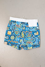 Load image into Gallery viewer, 1960s Shorts Printed Cotton Trunks S/ XS