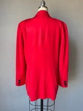 Load image into Gallery viewer, C D Blazer 1990s Red Suit Jacket M