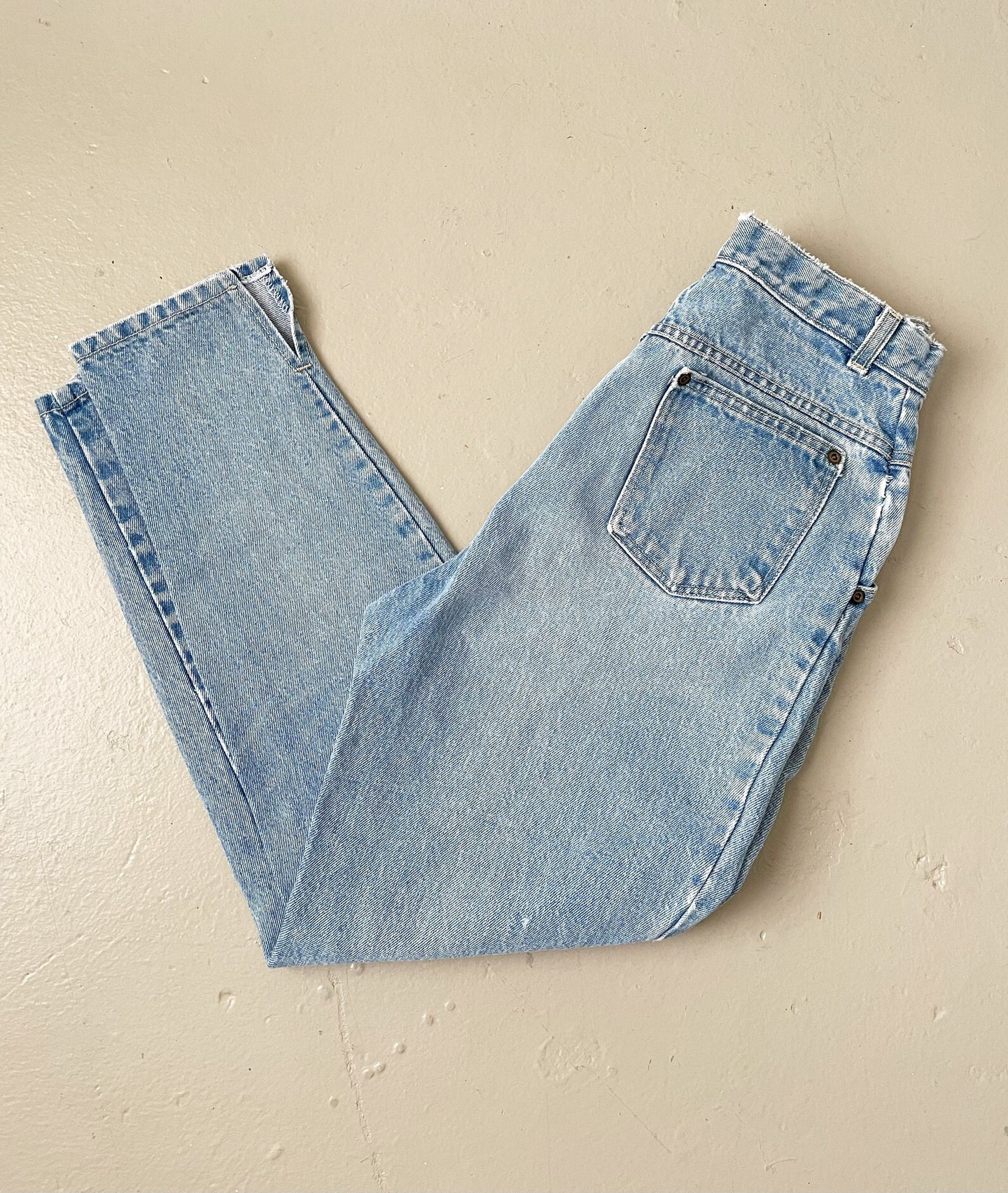 1990s Jeans Candies Cotton Denim High Waist 27