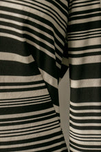 Load image into Gallery viewer, 1960s Dress Striped Knit Mod M