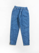 Load image into Gallery viewer, 1990s Lee JEANS Cotton Denim High Waist Relaxed Fit Zip Up