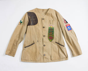 1960s 10-X Shooting Hunting Jacket 15 Patches Sz 44 1957-1962