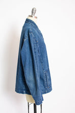 Load image into Gallery viewer, Vintage 1970s Denim Jacket Blue Jean Chore Jacket 70s Medium