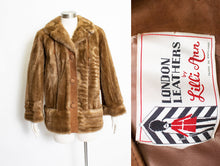 Load image into Gallery viewer, 1970s LILLI ANN Coat FAUX Fur Suede M
