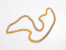 Load image into Gallery viewer, Vintage Chain Necklace Gold Tone Oversized Long 1960s