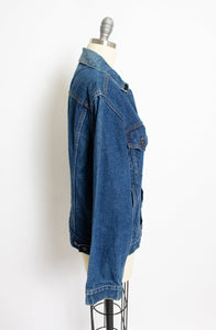 LEVI'S Denim Jacket 1980s Blue Jean Medium 38"